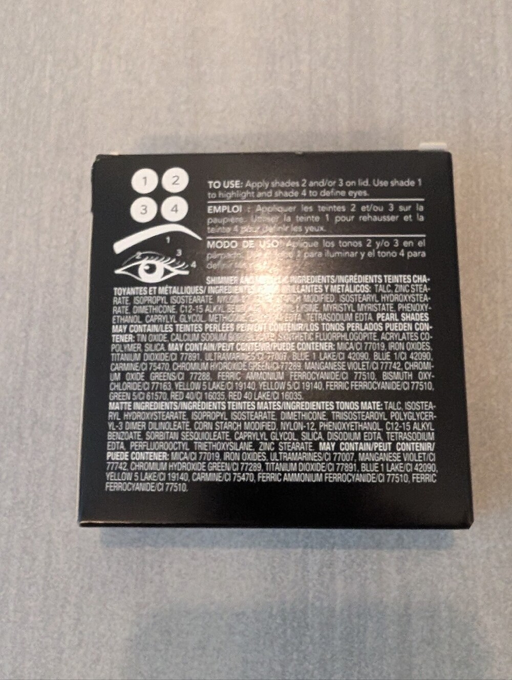 Avon True Color Eyeshadow Quad Palette - Purple & Blue Shades NIB - Picture 4 of 7